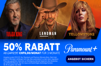 50% Rabatt für 3 Monate